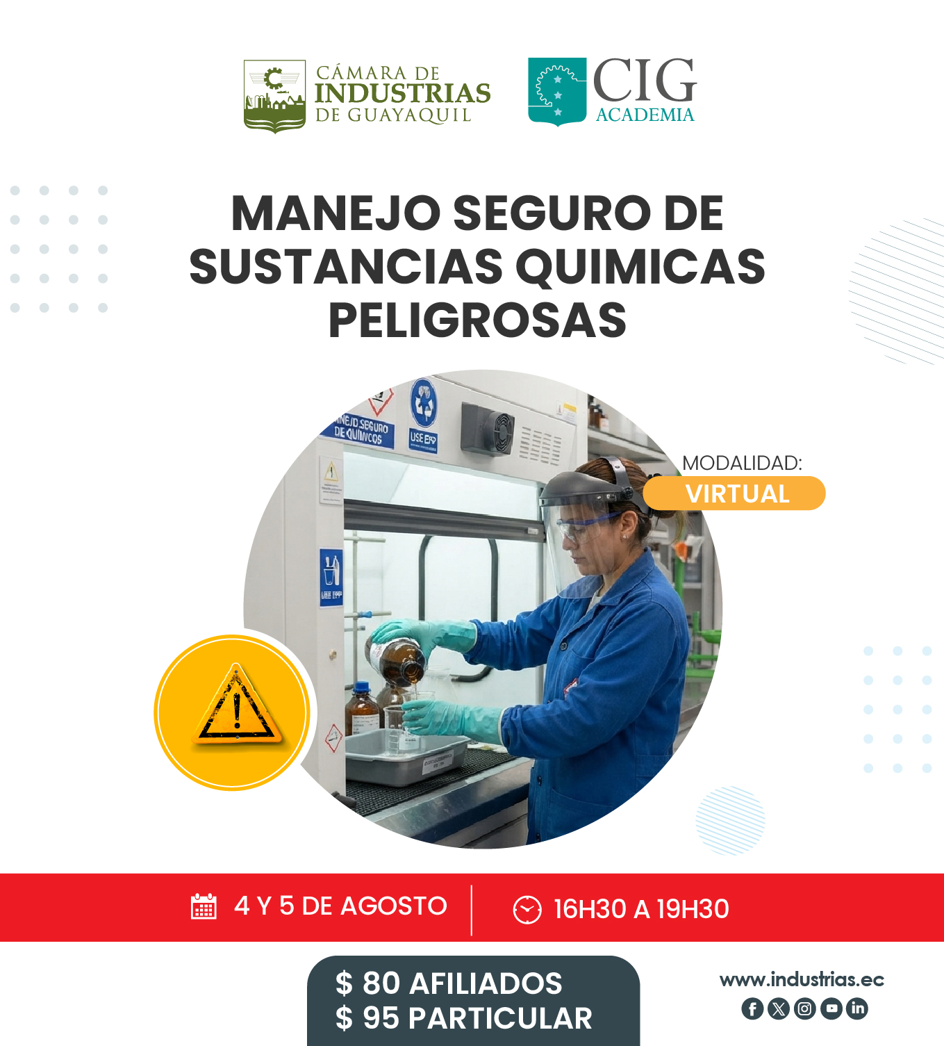 MANEJO SEGUDO DE SUSTANCIAS QUIMICAS PELIGROSAS